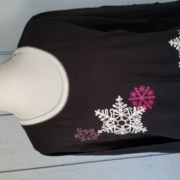 COPY - Snowflake Christmas Long Sleeve. Festive. Holidays - Picture 8 of 8